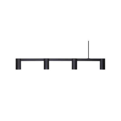 Long Kennedy Model 4 Pendant Lamp - Black