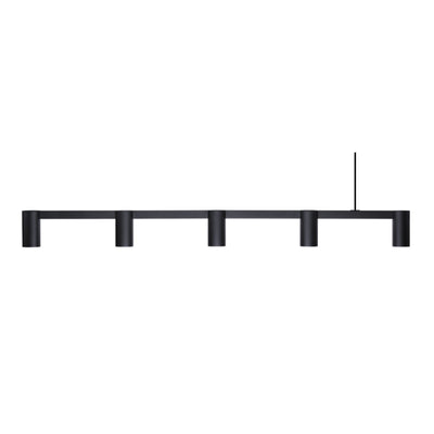 Long Kennedy Model 5 Pendant Lamp - Black