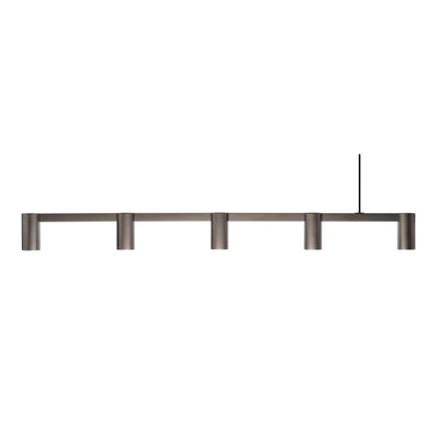 Long Kennedy Model 5 Pendant Lamp - Bronze Colored
