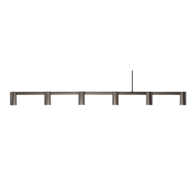 Long Kennedy Model 6 Pendant Lamp - Bronze Colored