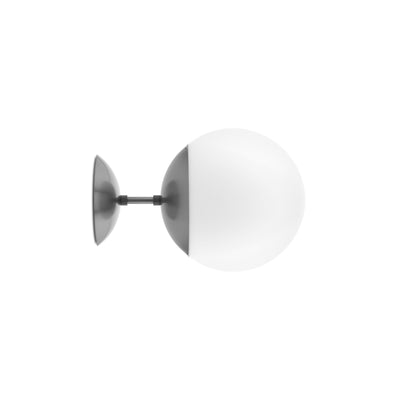 Lord 1 300 Wall Lamp - Steel/Opal Glass