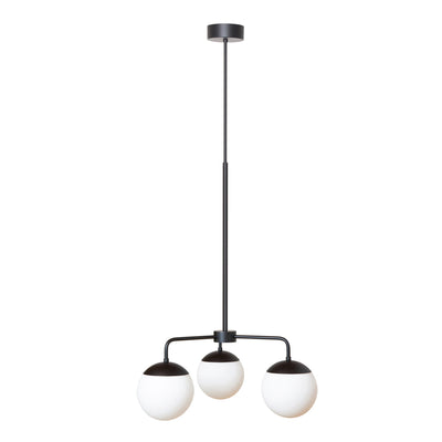 Lord 3 1525 Pendant Lamp - Black/Opal