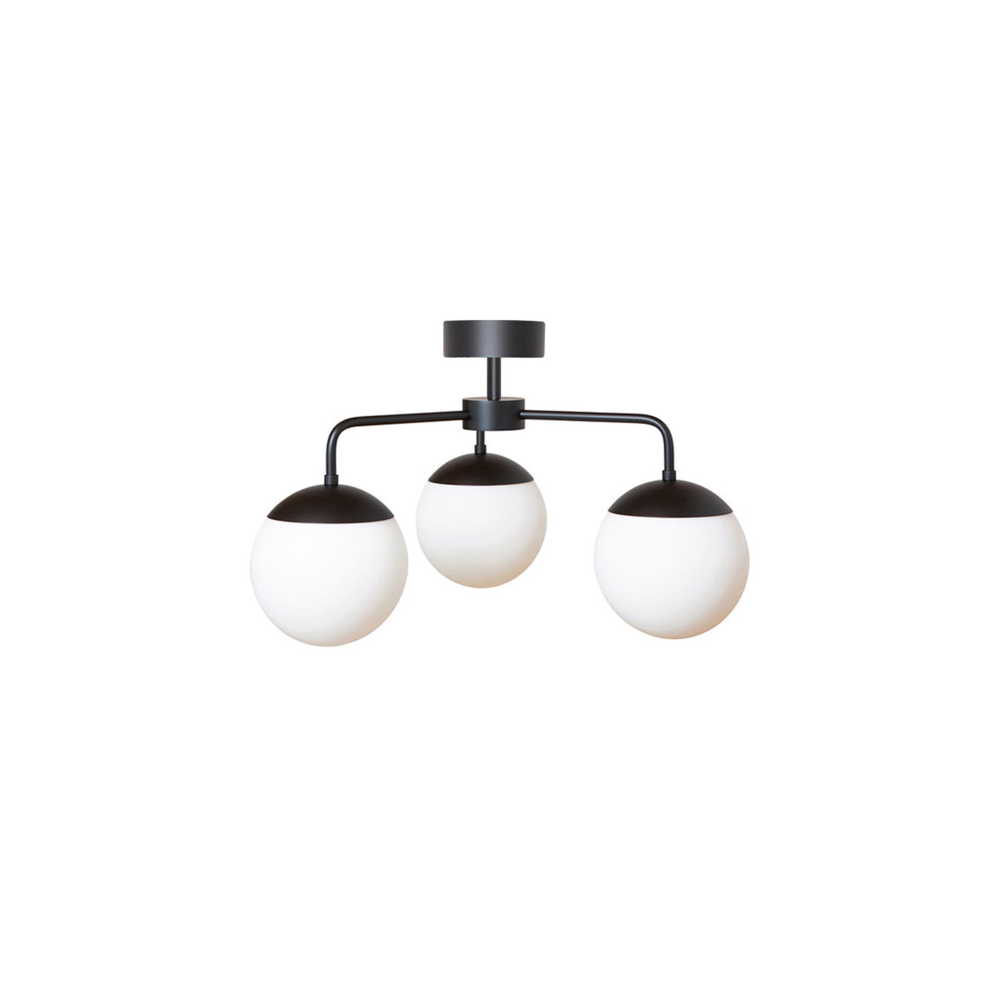 Lord 3 390 Pendant Lamp - Black/Opal