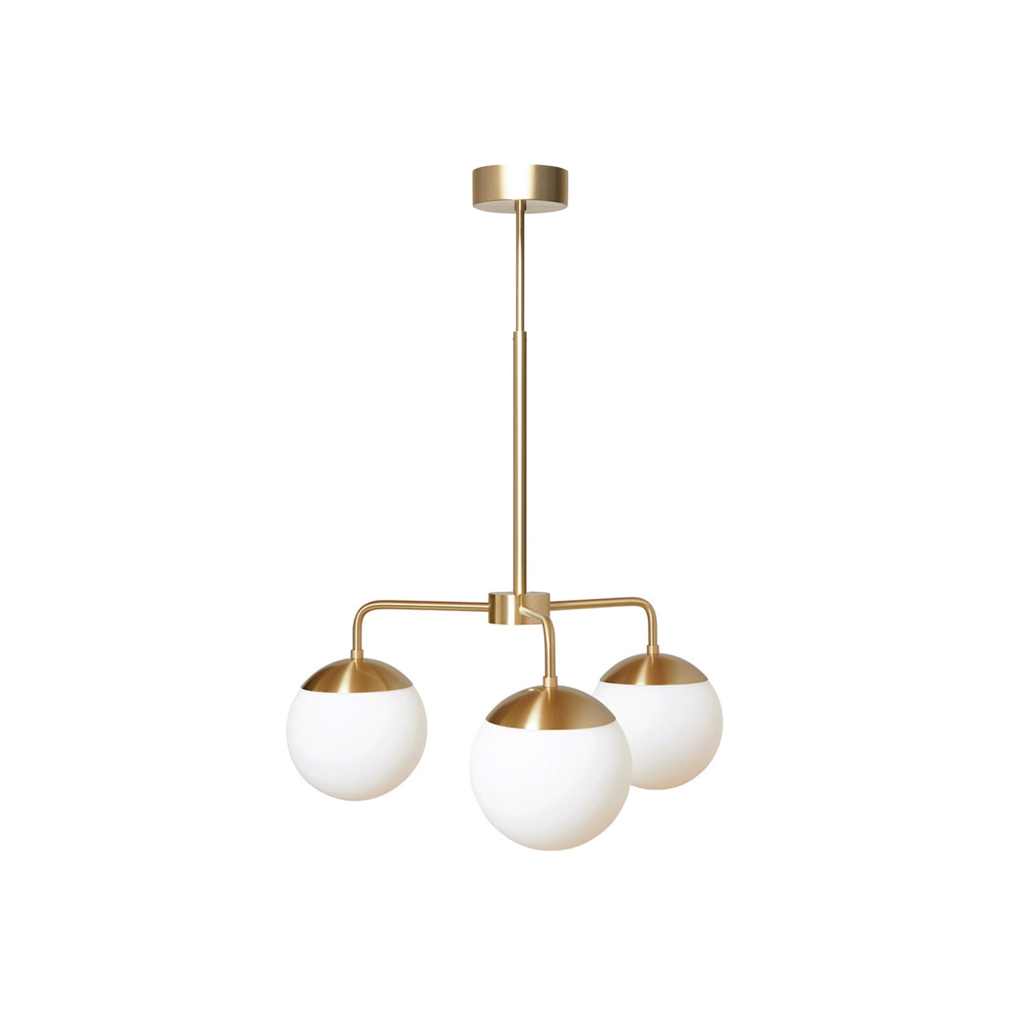 Lord 3 925 Pendant Lamp - Brass/Opal