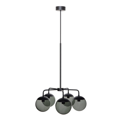 Lord 5 1525 Pendant Lamp - Black/Smoke