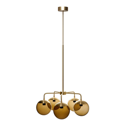 Lord 5 1525 Pendant Lamp - Brass/Brown