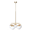Lord 5 1525 Pendant Lamp - Brass/Opal