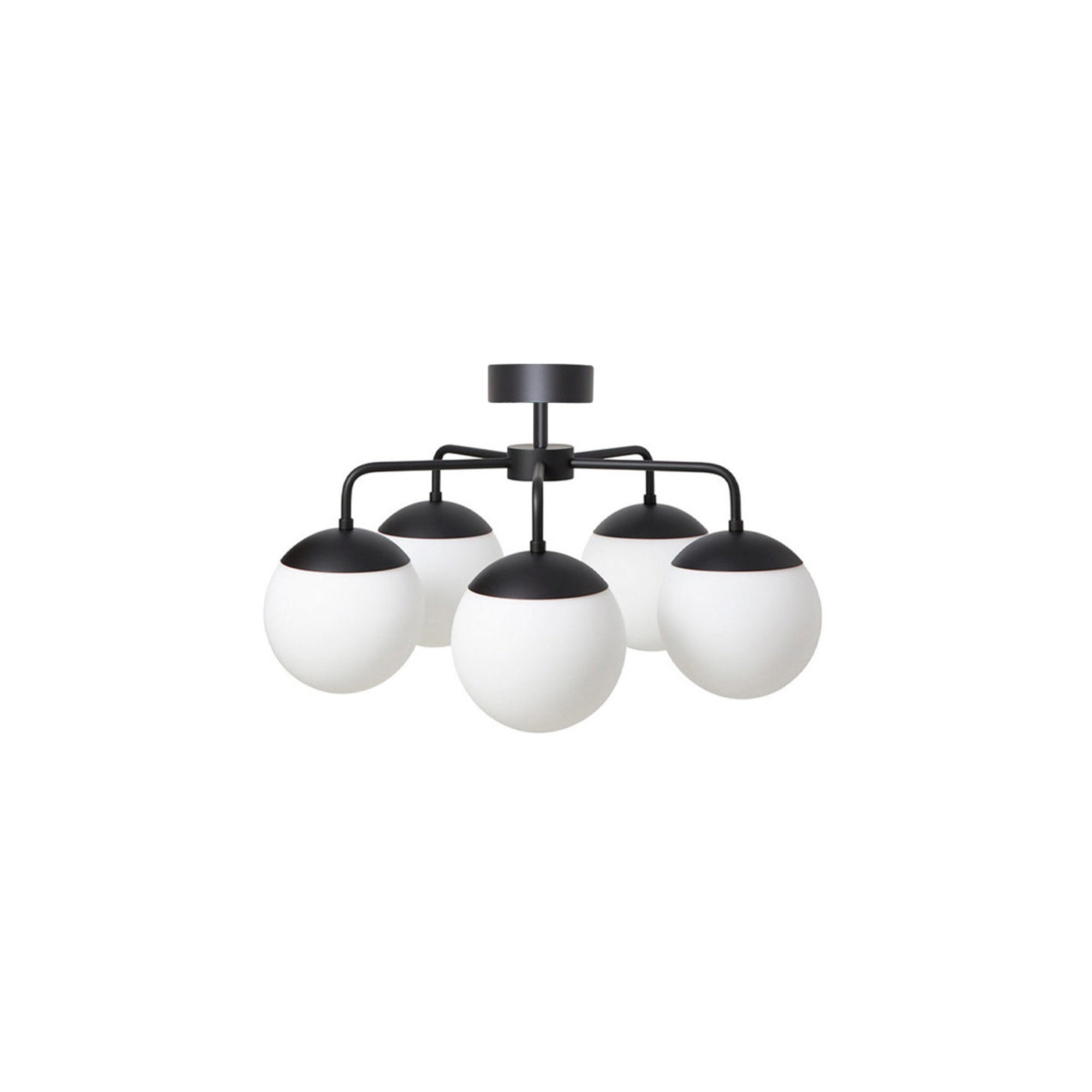 Lord 5 390 Pendant Lamp - Black/Opal-1