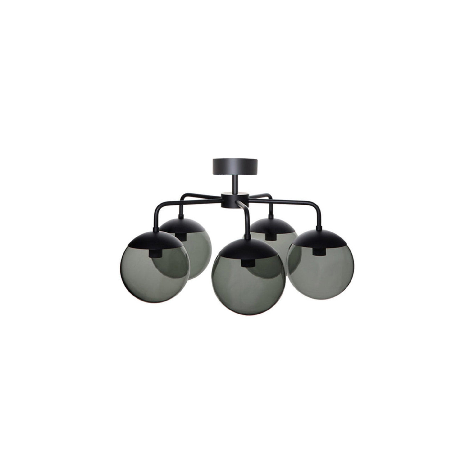 Lord 5 390 Pendant Lamp - Black/Smoke-1