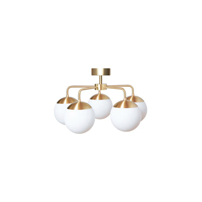 Lord 5 390 Pendant Lamp - Brass/Opal