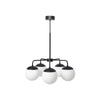 Lord 5 925 Pendant Lamp - Black/Opal