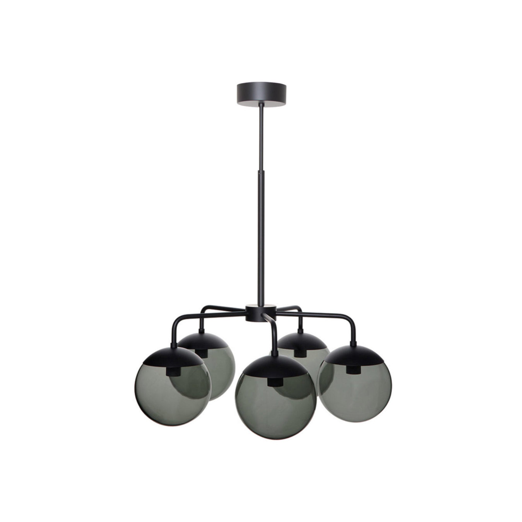 Lord 5 925 Pendant Lamp - Black/Smoke