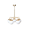 Lord 5 925 Pendant Lamp - Brass/Opal