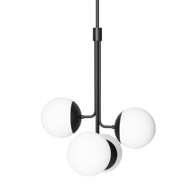 Lord Bouquet 1270  Pendant Lamp - Black/Opal