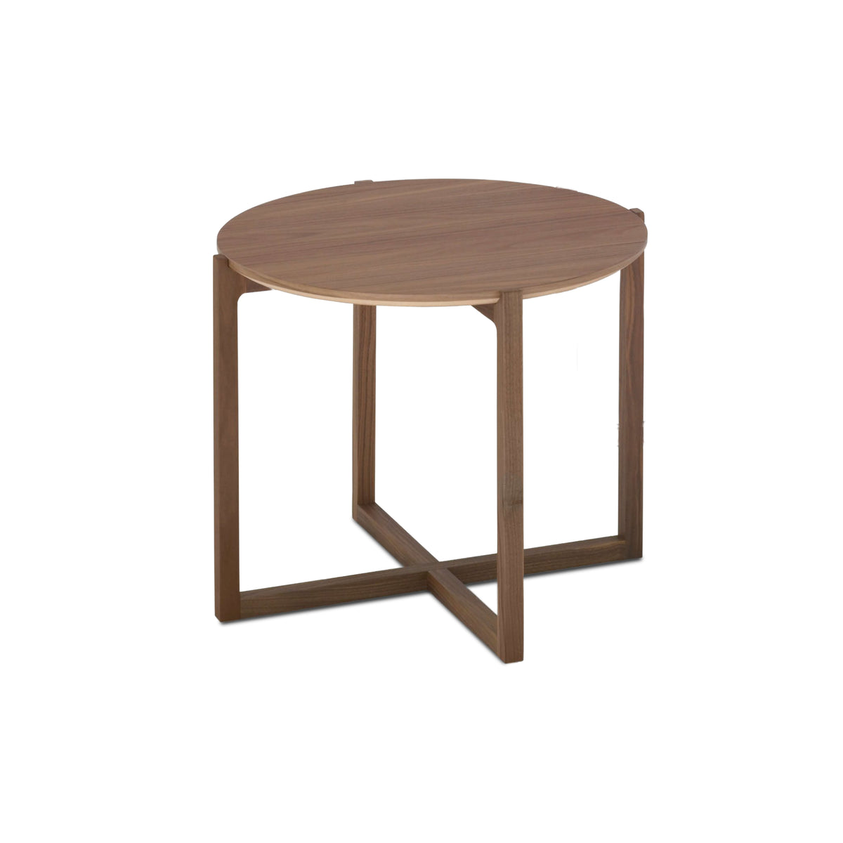Lotta Side Table – 45x50 / Wood (Walnut)