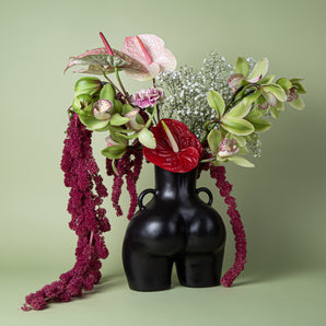 Love Handles Vase - Matte Black