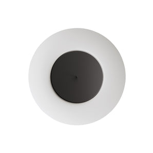 مصباح حائط لونير - أسود/أبيض