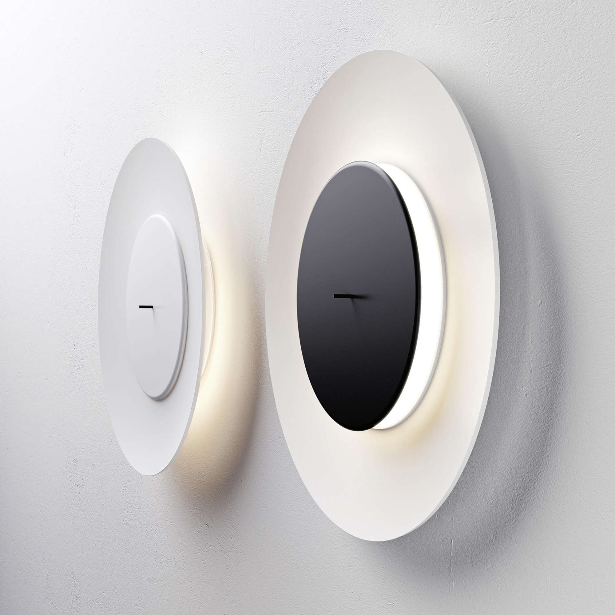 Lunaire Wall Lamp - Black/White-3