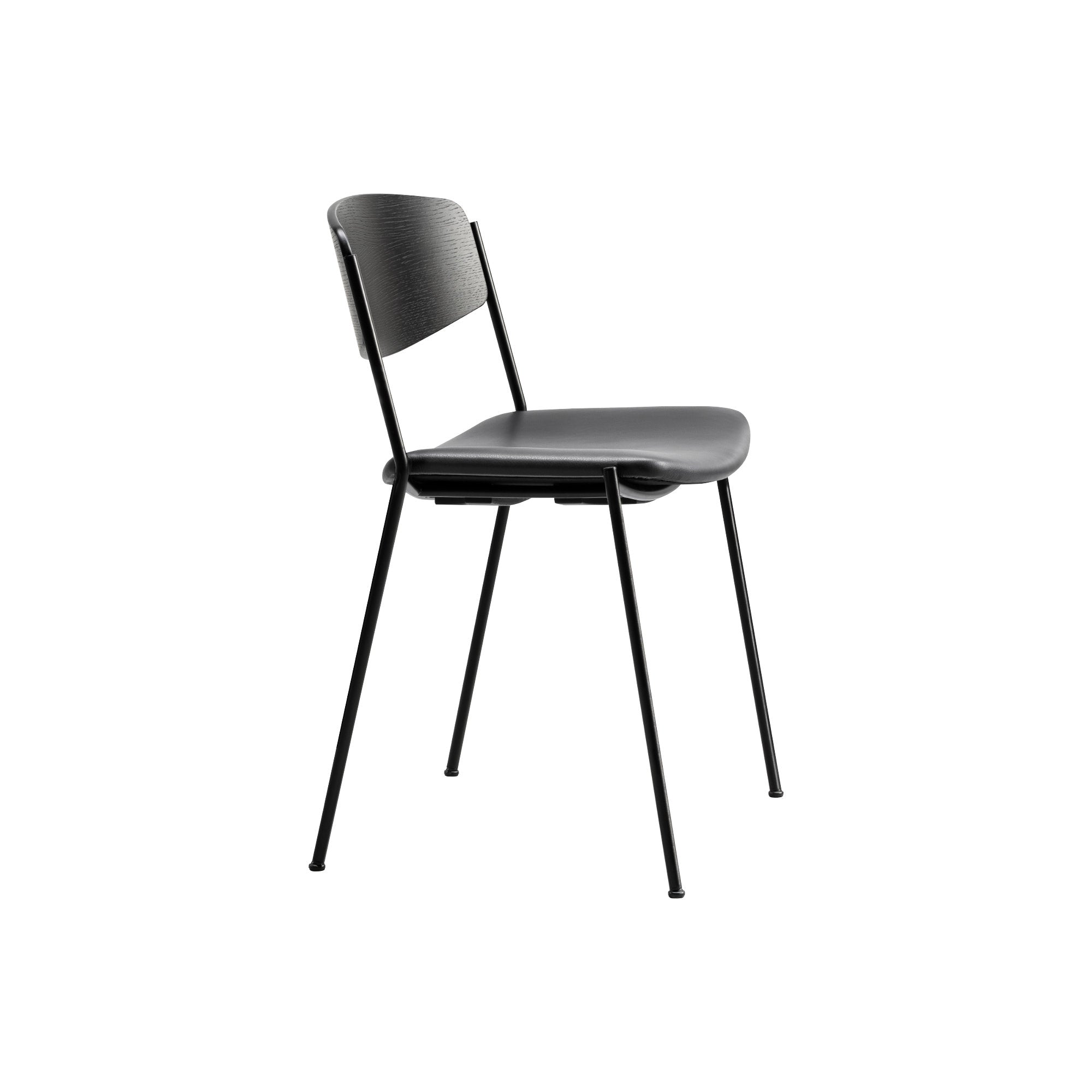 Lynderup 3081 Dining Chair - Black/Leather 1 (Omni 301)