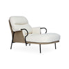 Lyra Chaise Longue - Fabric E (Barnum Lana 24)