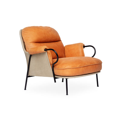 Lyra Lounge Chair - Leather Vintage 2 (Cognac)