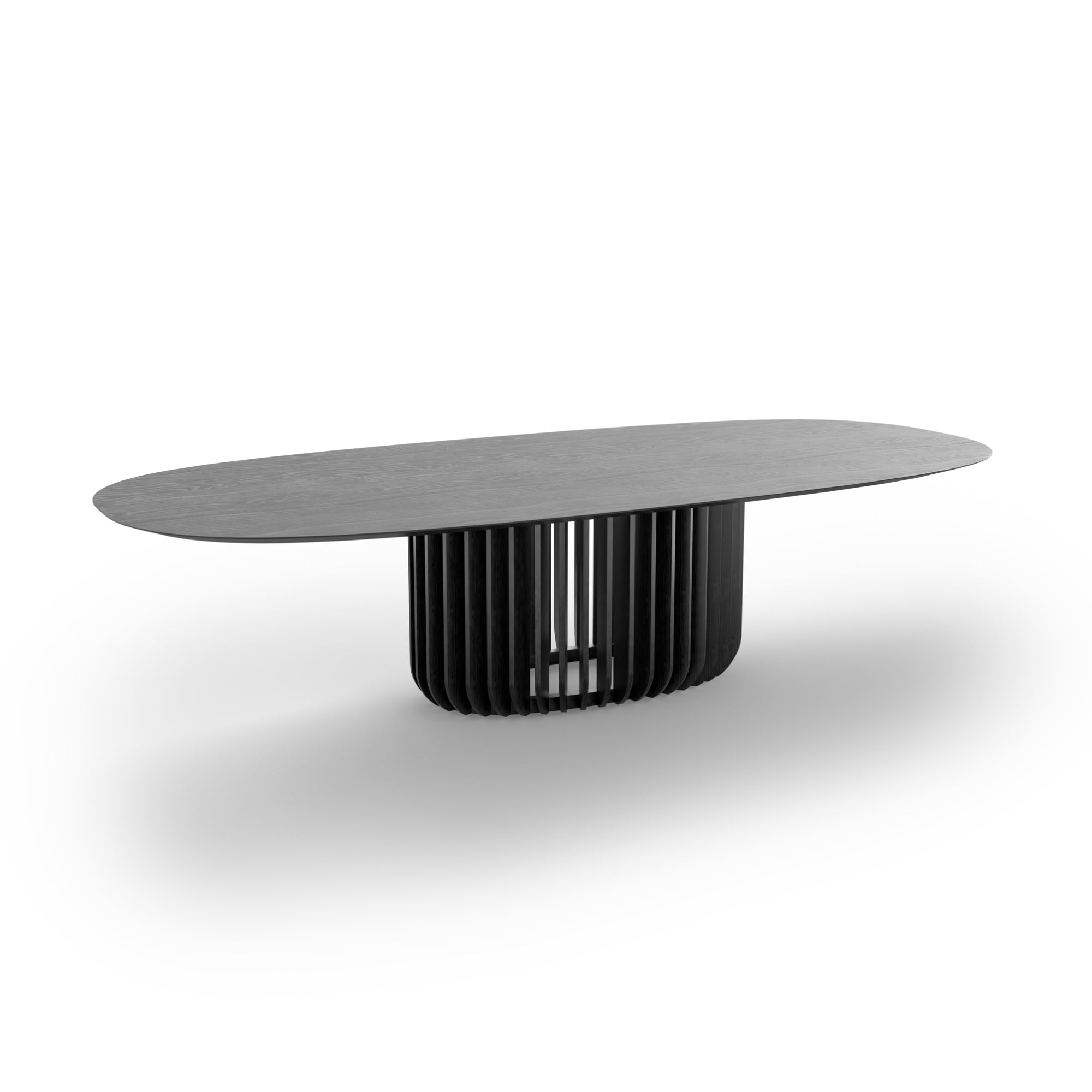 Juice TP 152 R Dining Table - Black Ash