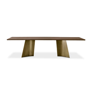 Maggese TP 787 Dining Table - Bronze/Walnut
