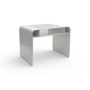 Koyo Side Table - White Steel