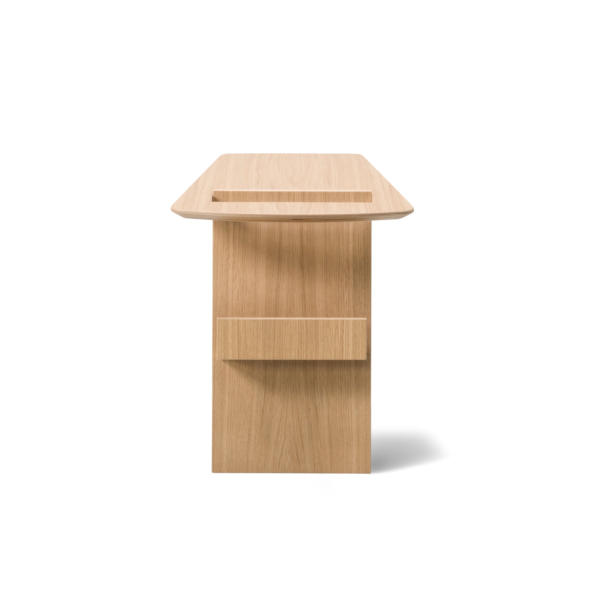 Magazine 6500 Side Table - Oak Lacquered/FSC Mix 70%-3