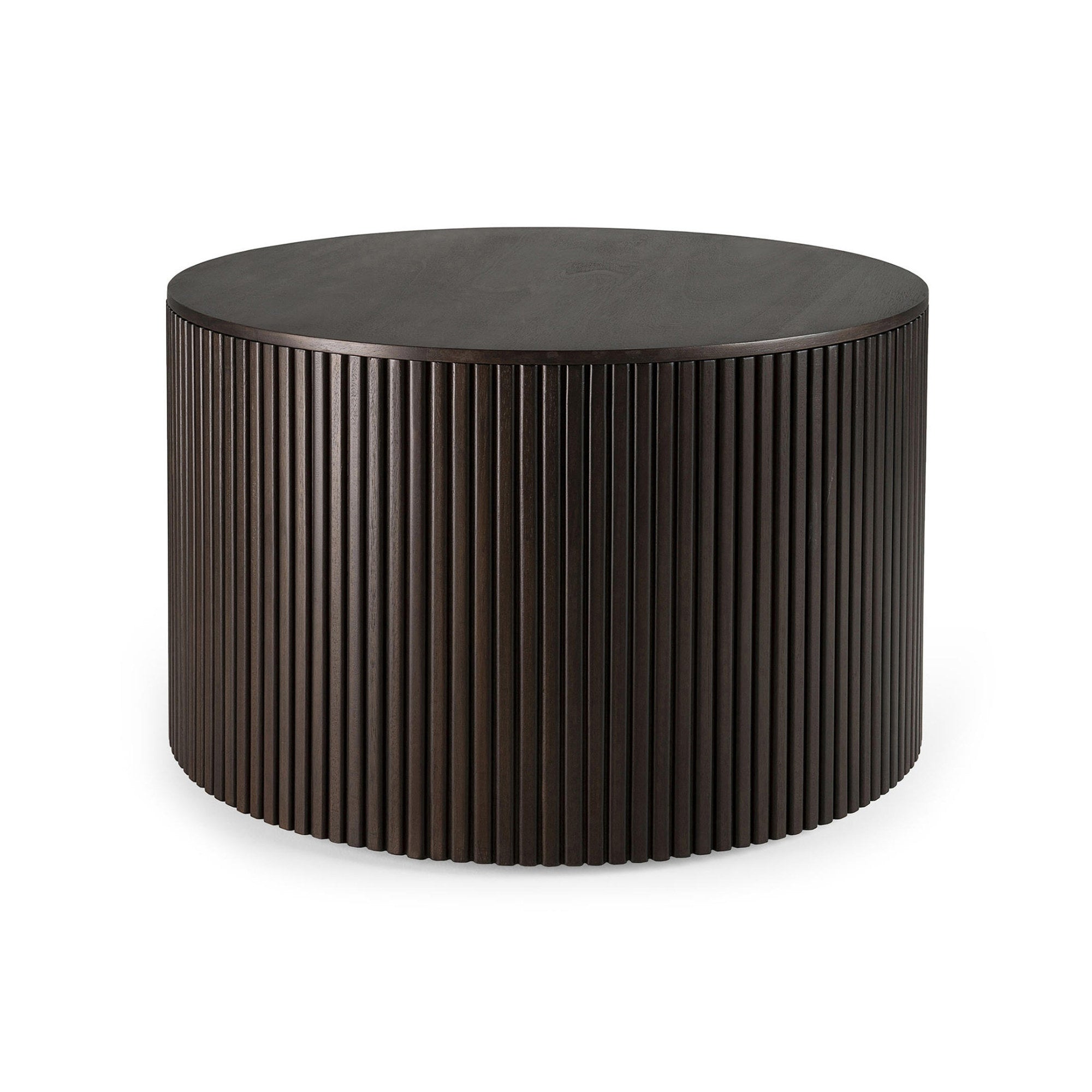 Roller Max 35001 Coffee Table - Varnished Mahogany Dark Brown-1