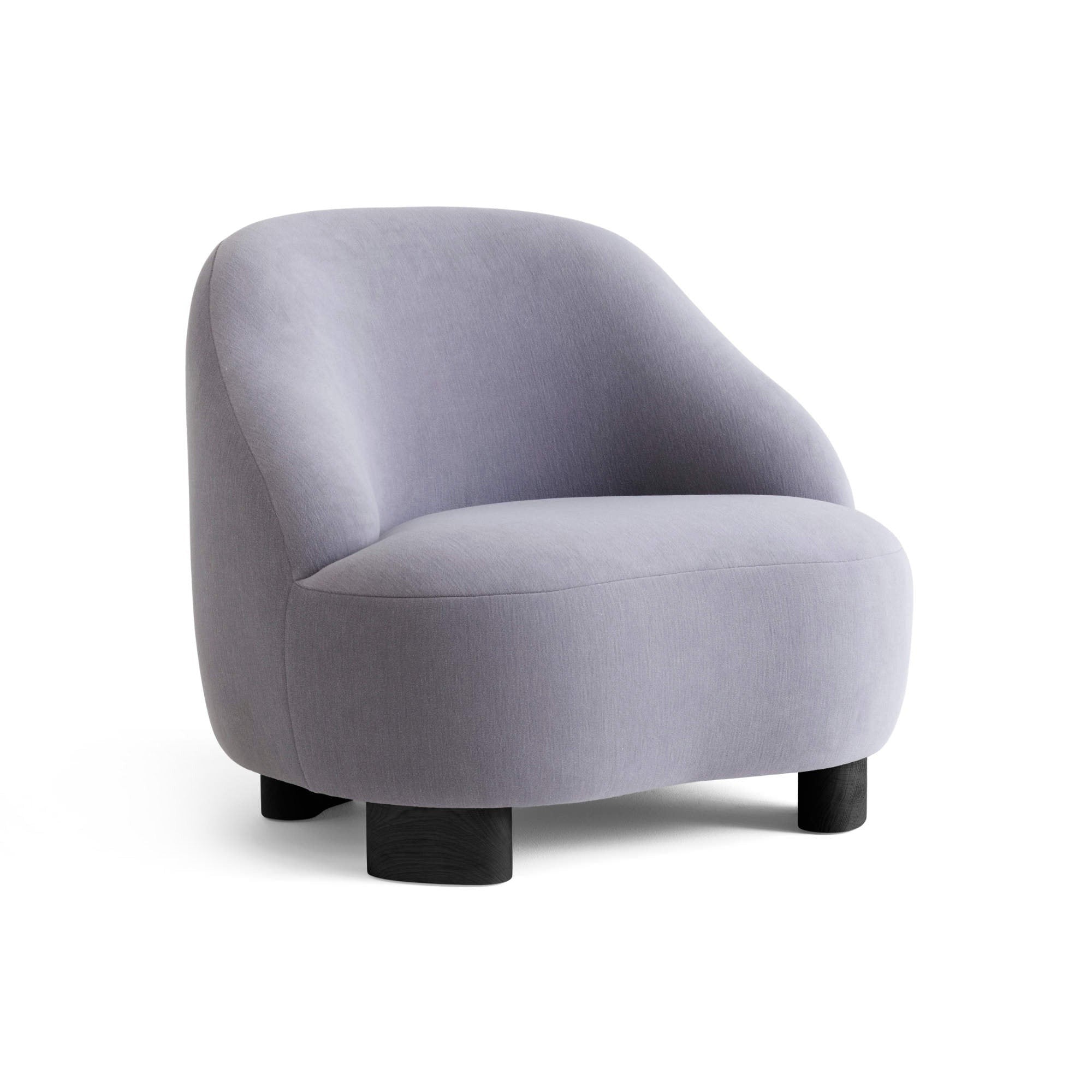 Margas LC1 Armchair - Black Oak/Fabric 5 (Gentle 133)