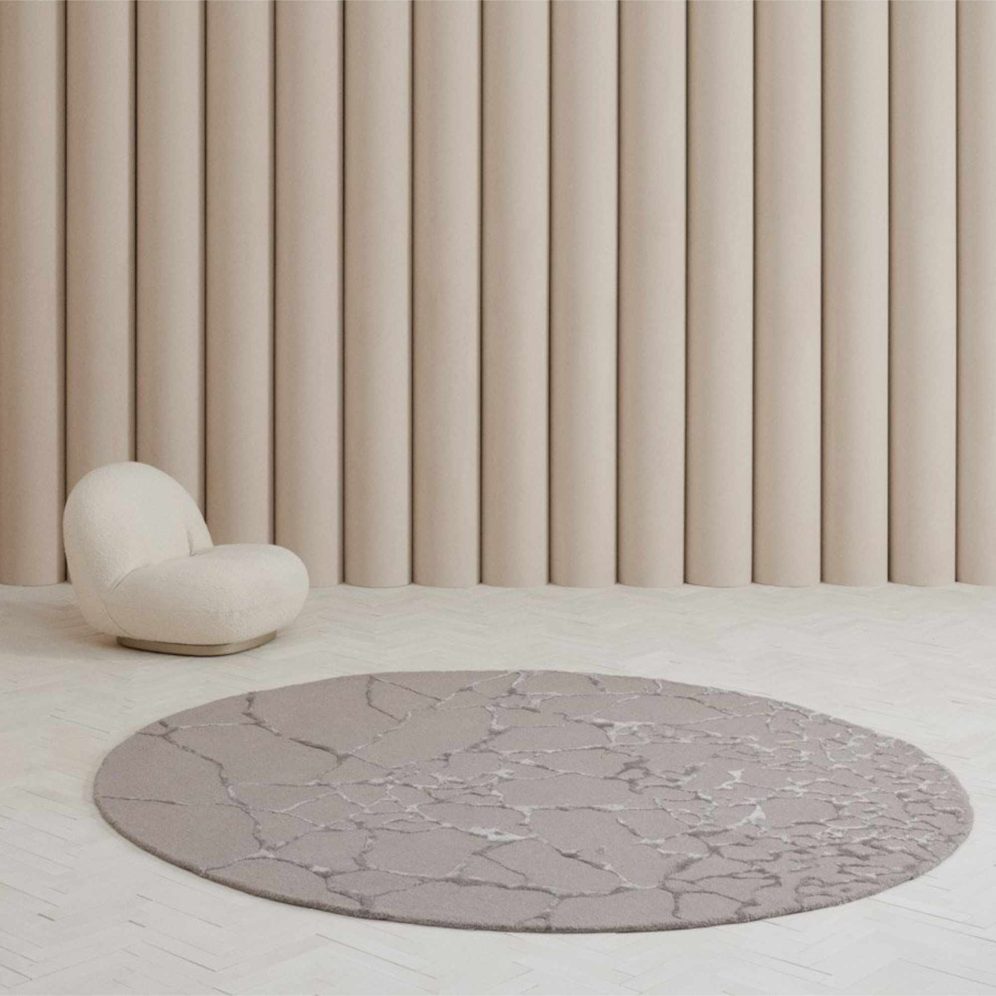 Marmo Rug - Stone - DIA250