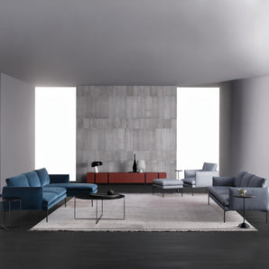 Mavis 021.018 L-Shaped Sofa  - Fabric (St.Moritz 150)