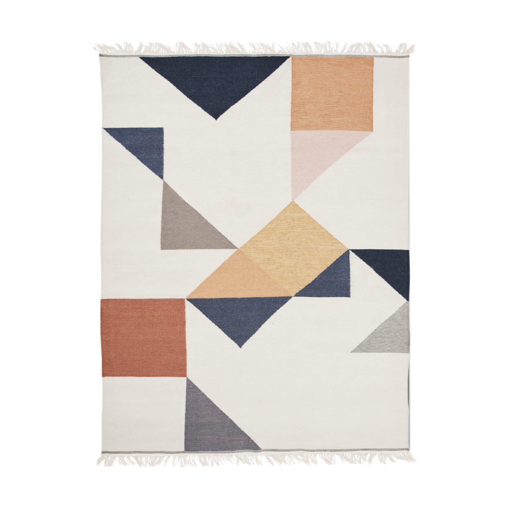 Memo Rug - Rust - 300x200