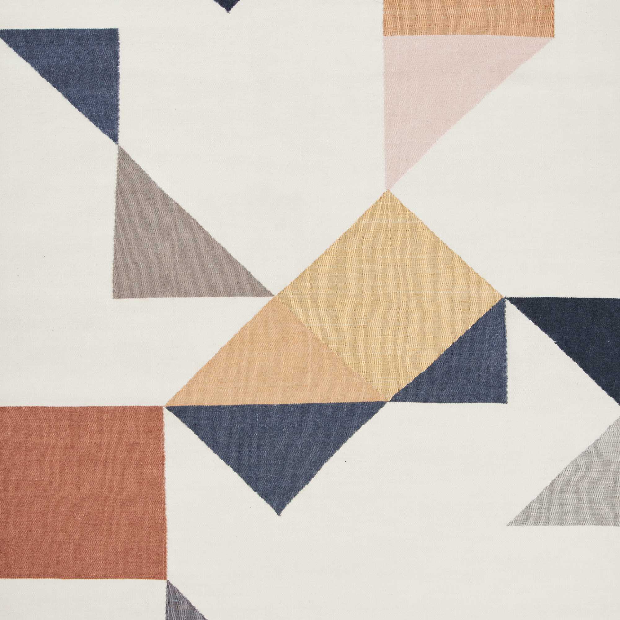 Memo Rug - Rust - 200x140