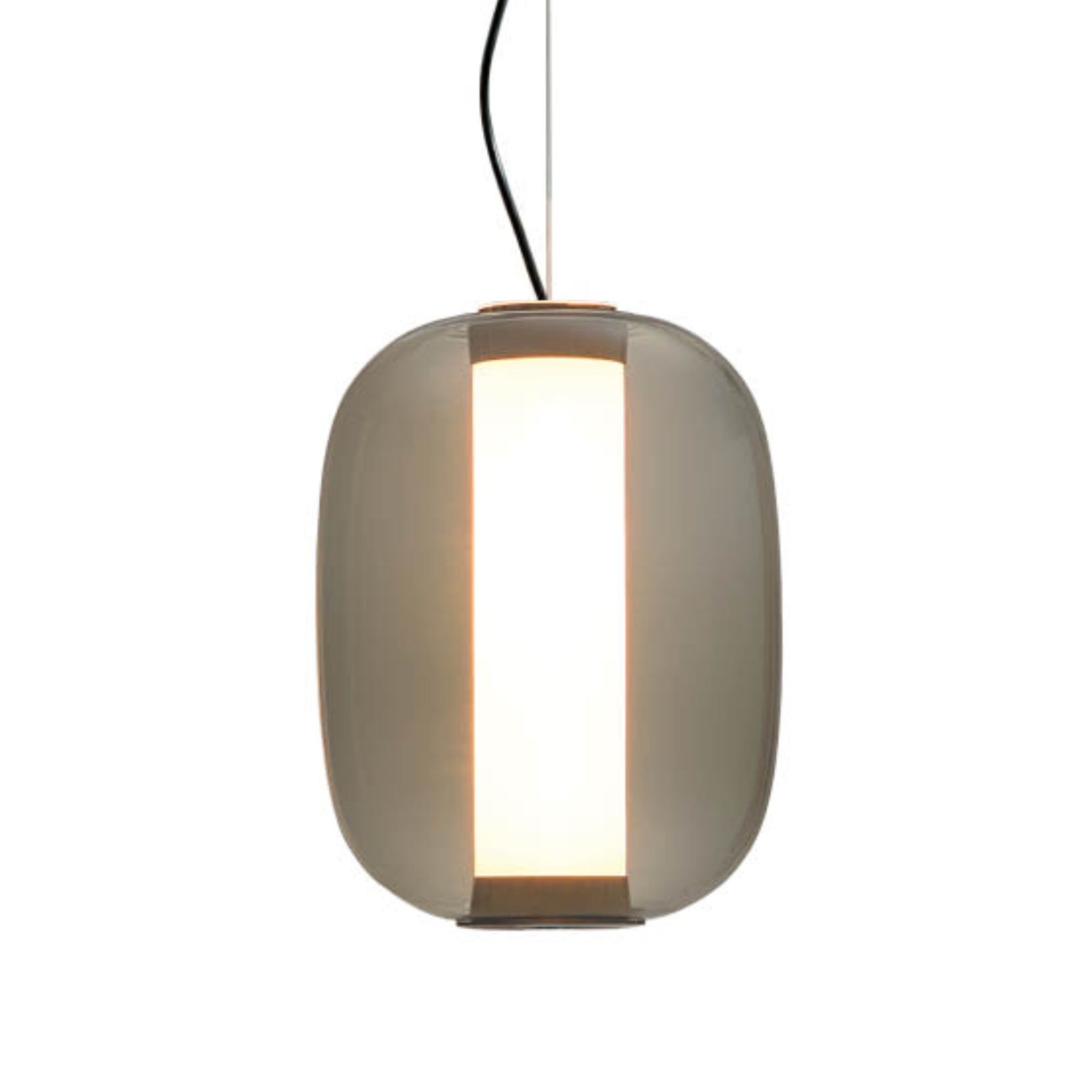 Meridiano Large Pendant Lamp - Black/Grey