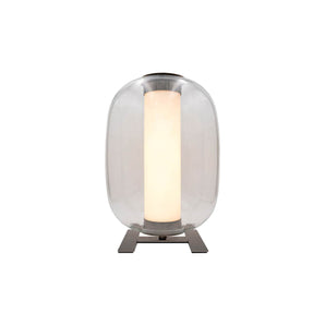 Meridiano Table Lamp - Black/Clear