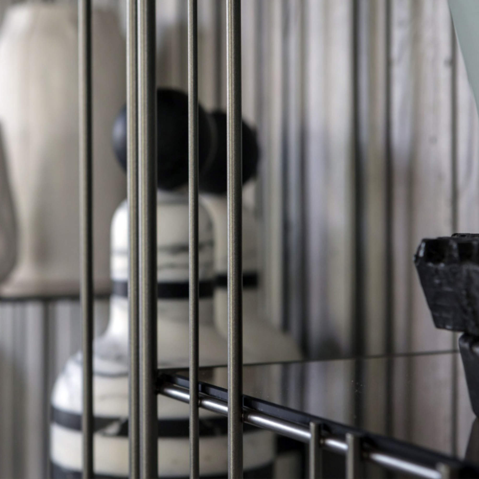 Metrica A Bookcase - Burnished Metal-2