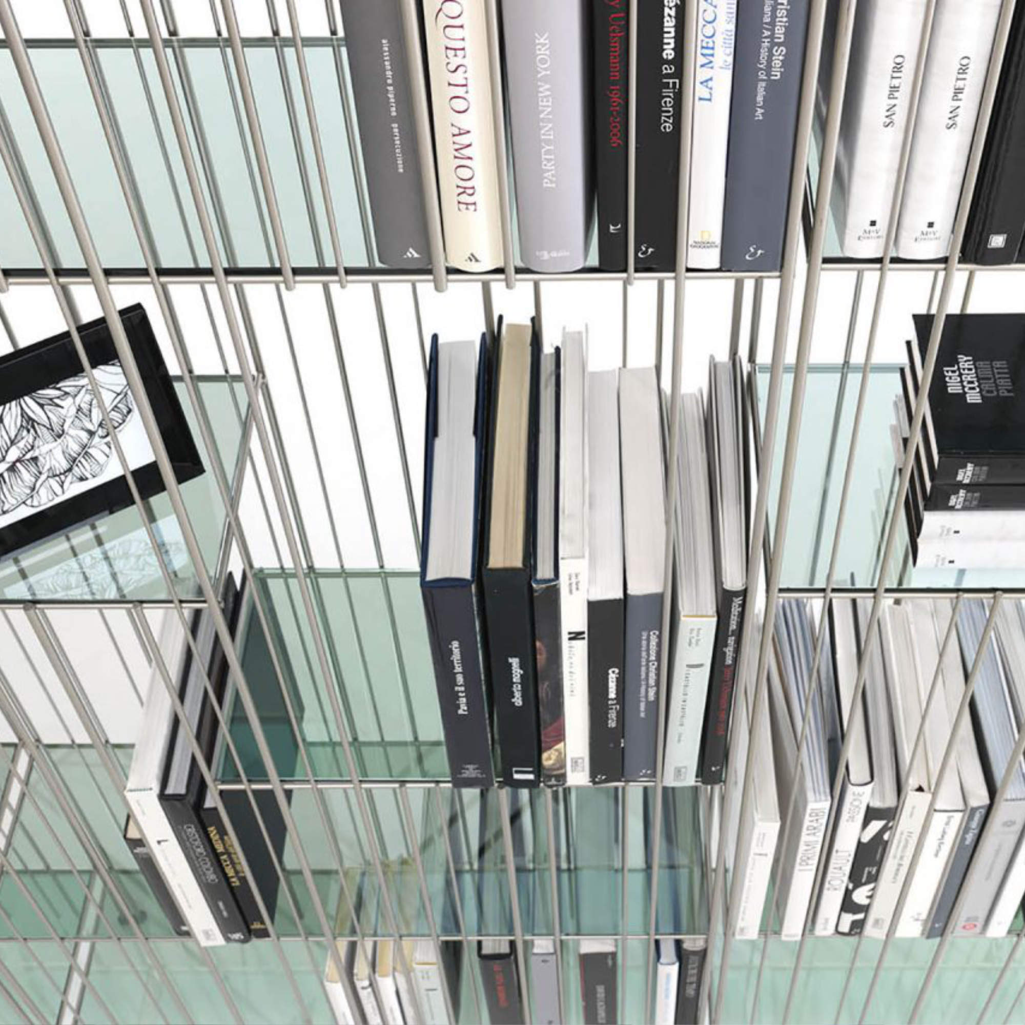 Metrica A Bookcase - Burnished Metal-9