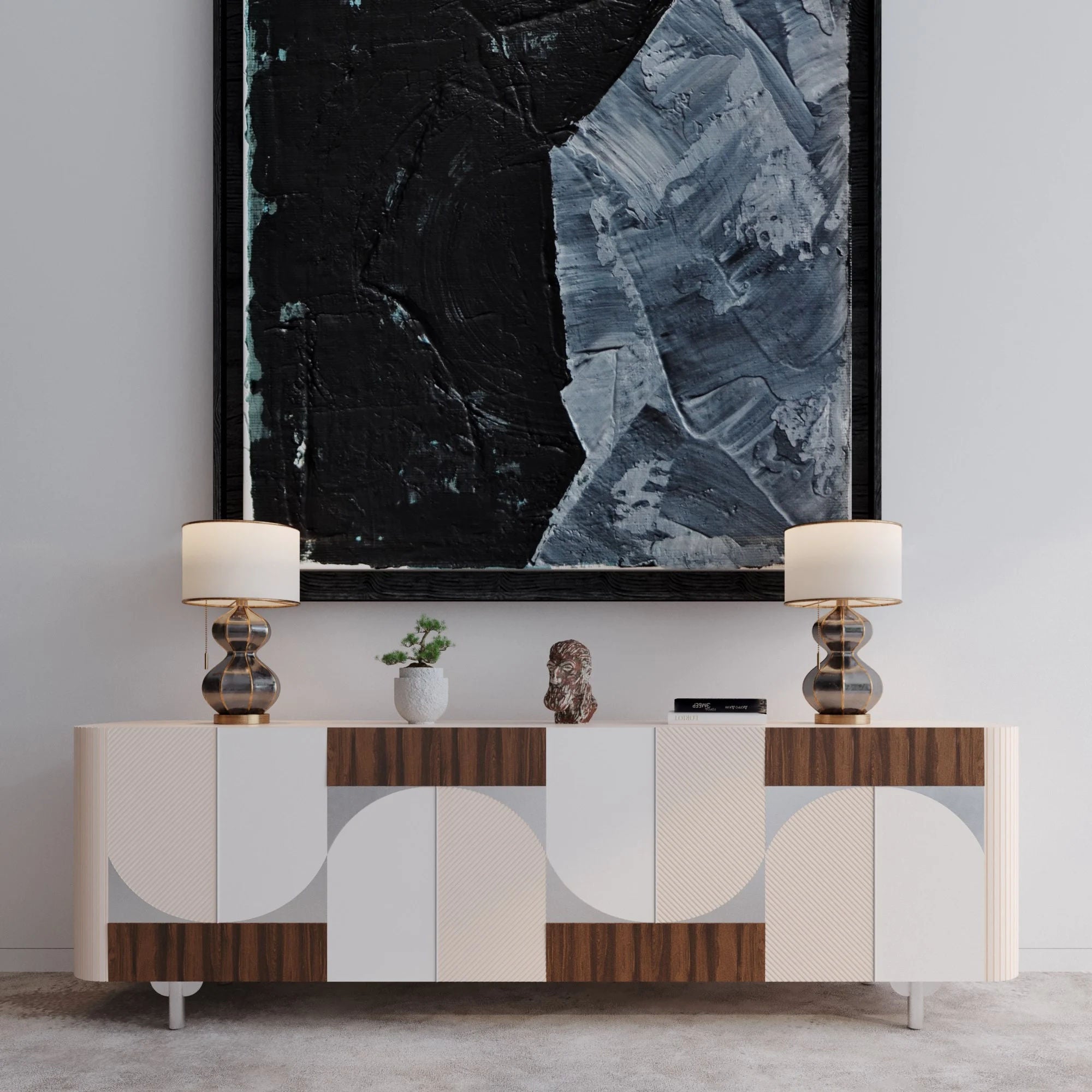 Metropolis 250 Sideboard - Taupe-2