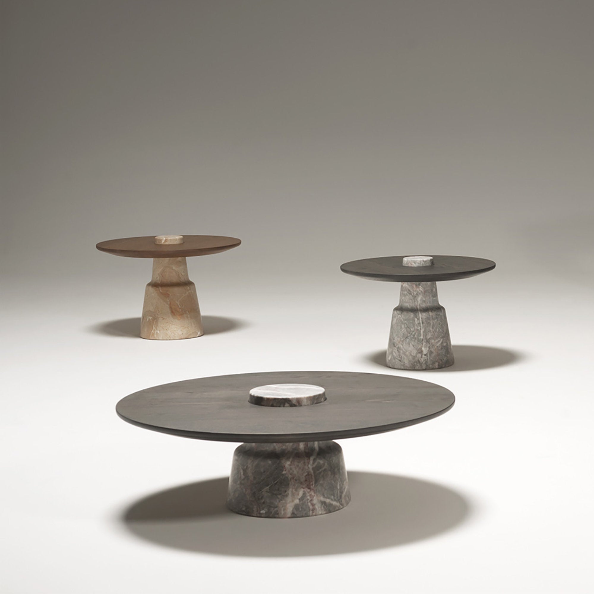 Mill 95 Coffee Table - Grey T49/Matt Fior di Pesco-4