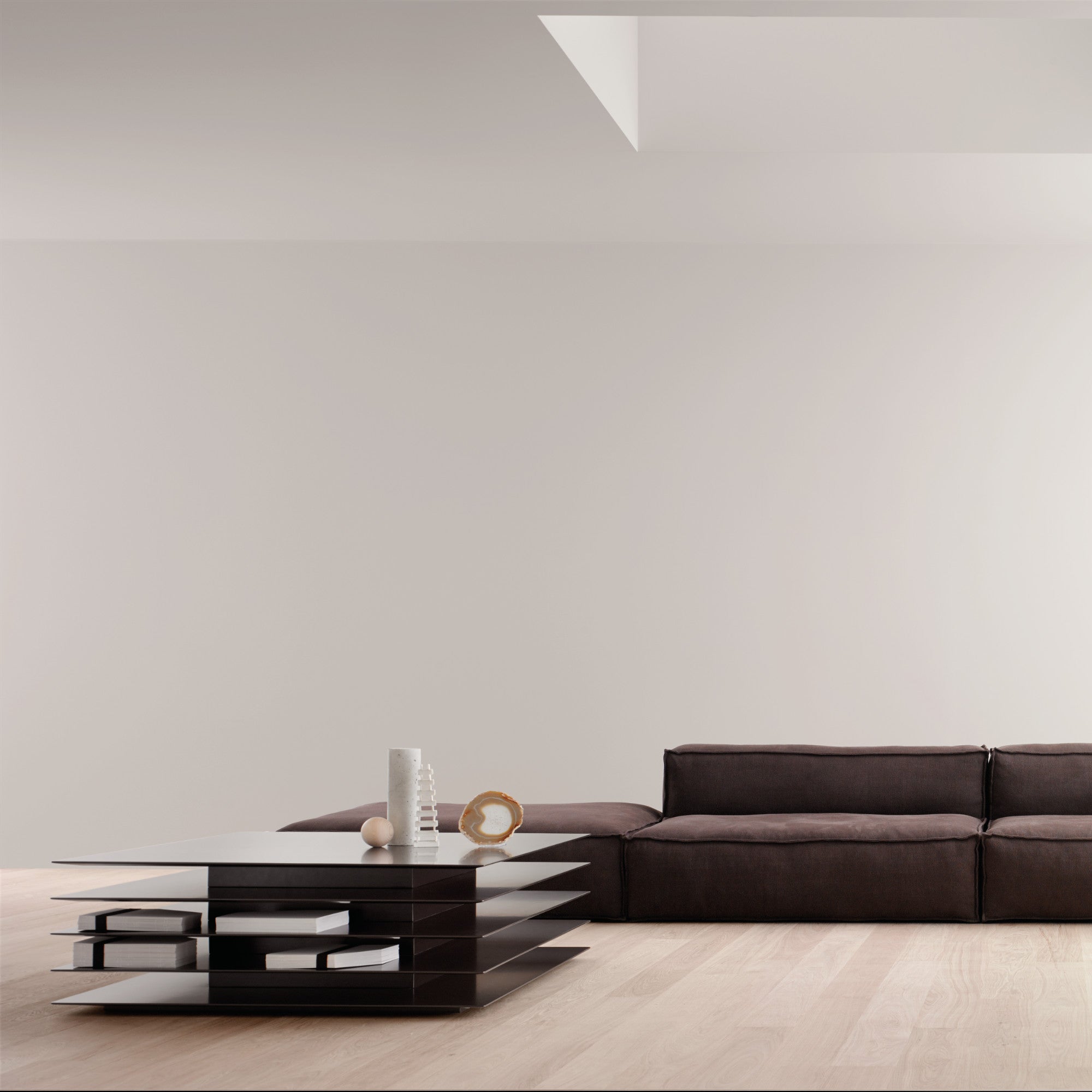 Millefoglie T519 Coffee Table - Walnut