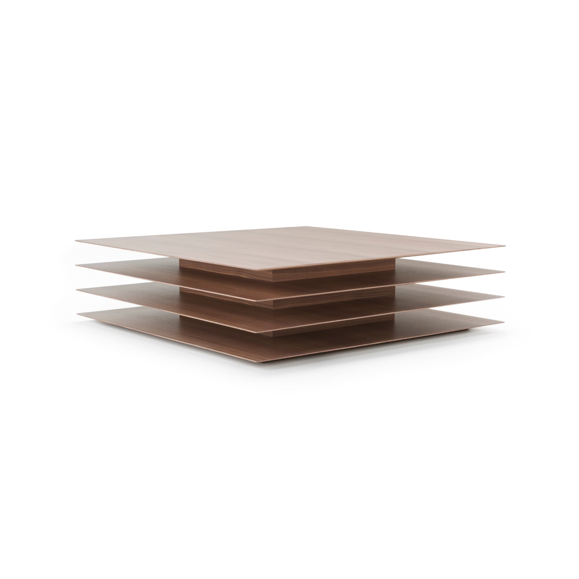 Millefoglie T519 Coffee Table - Walnut
