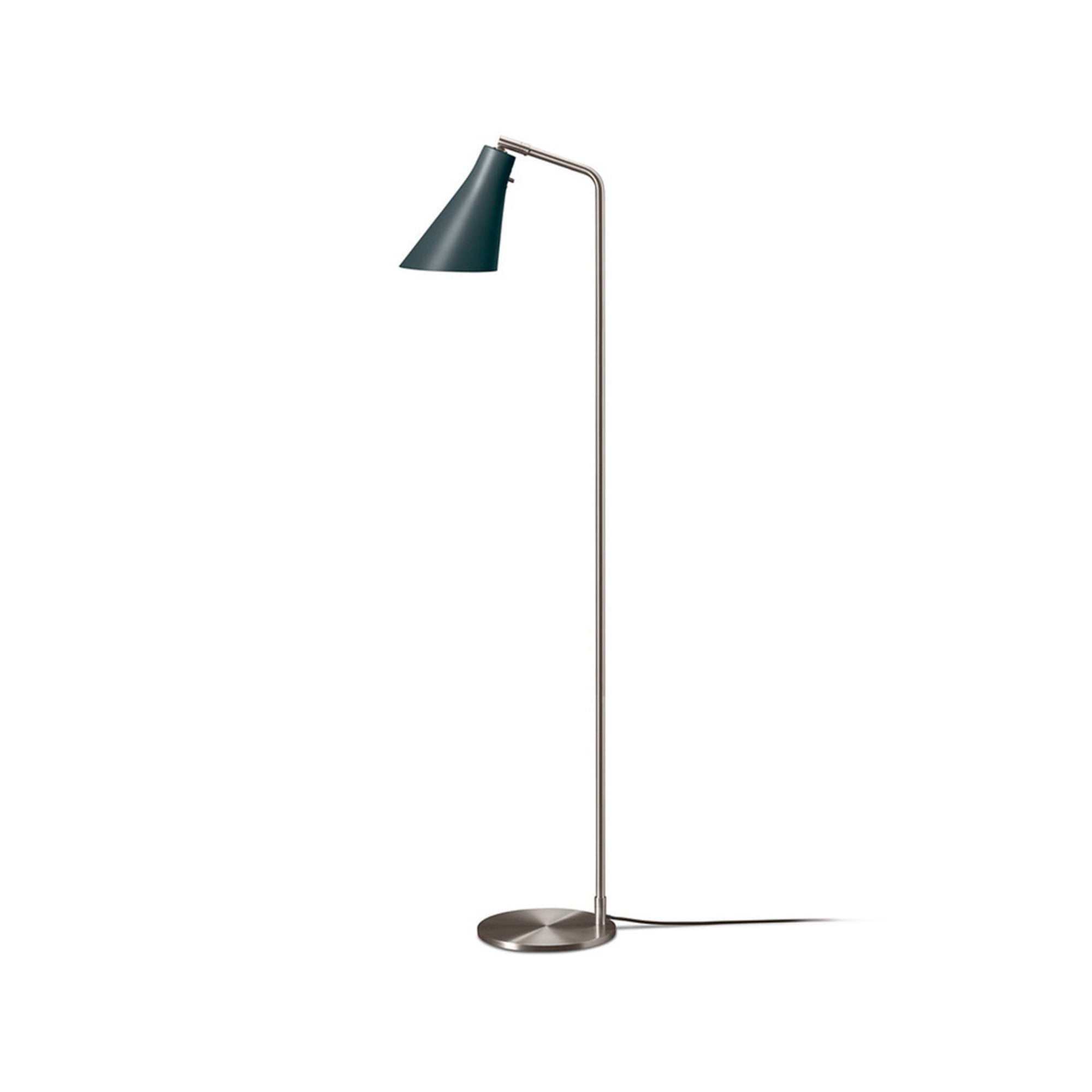 Miller Floor Lamp - Slate Grey/Steel-1