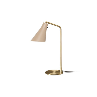 Miller Table Lamp - Light Sand/Brass