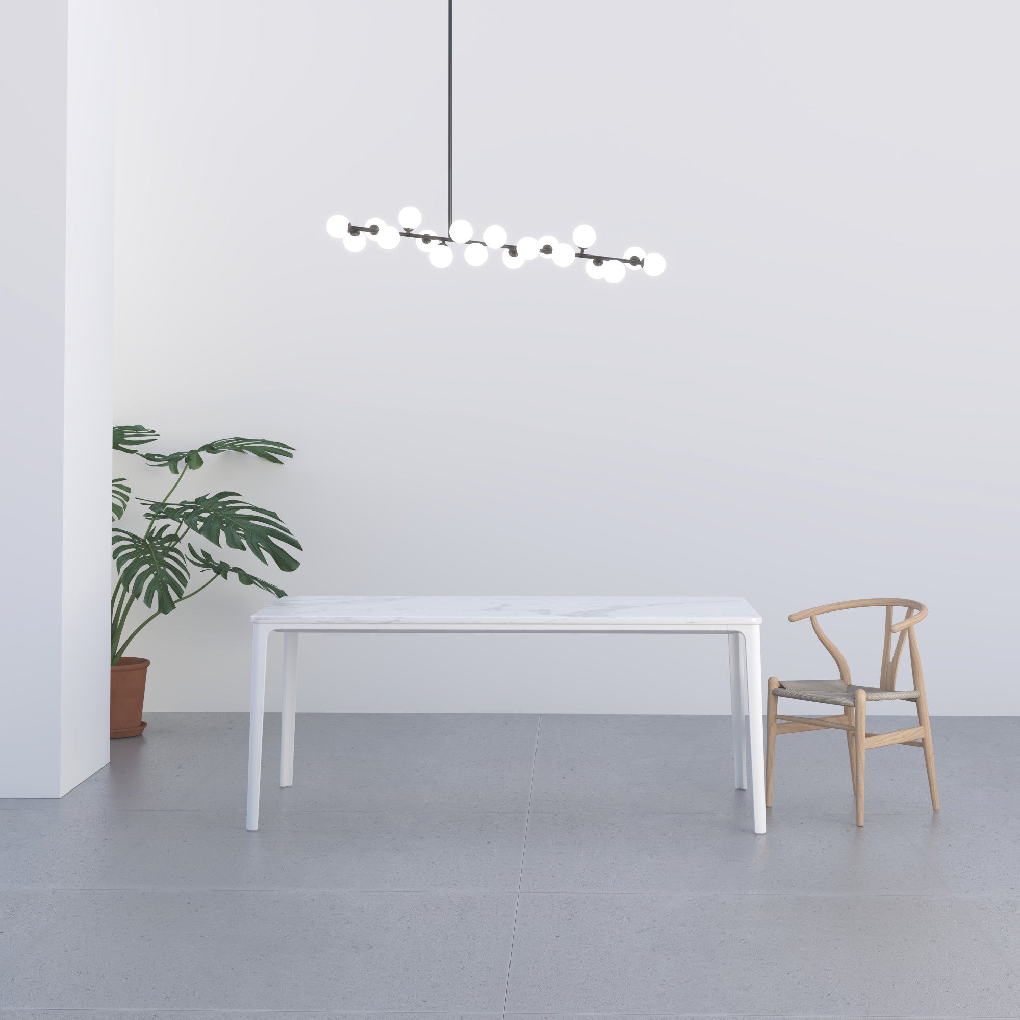 Mimosa P01 Pendant Lamp - Black