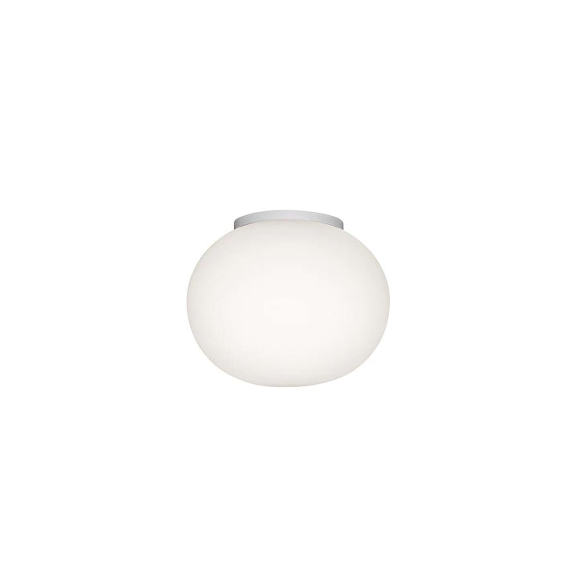 Mini Glo-Ball Mirror Ceiling/Wall Lamp - White
