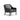 كرسي بذراعين Mogensen 2207 Club - بلوط أسود مطلي/جلد 3 (الحد الأقصى 98)