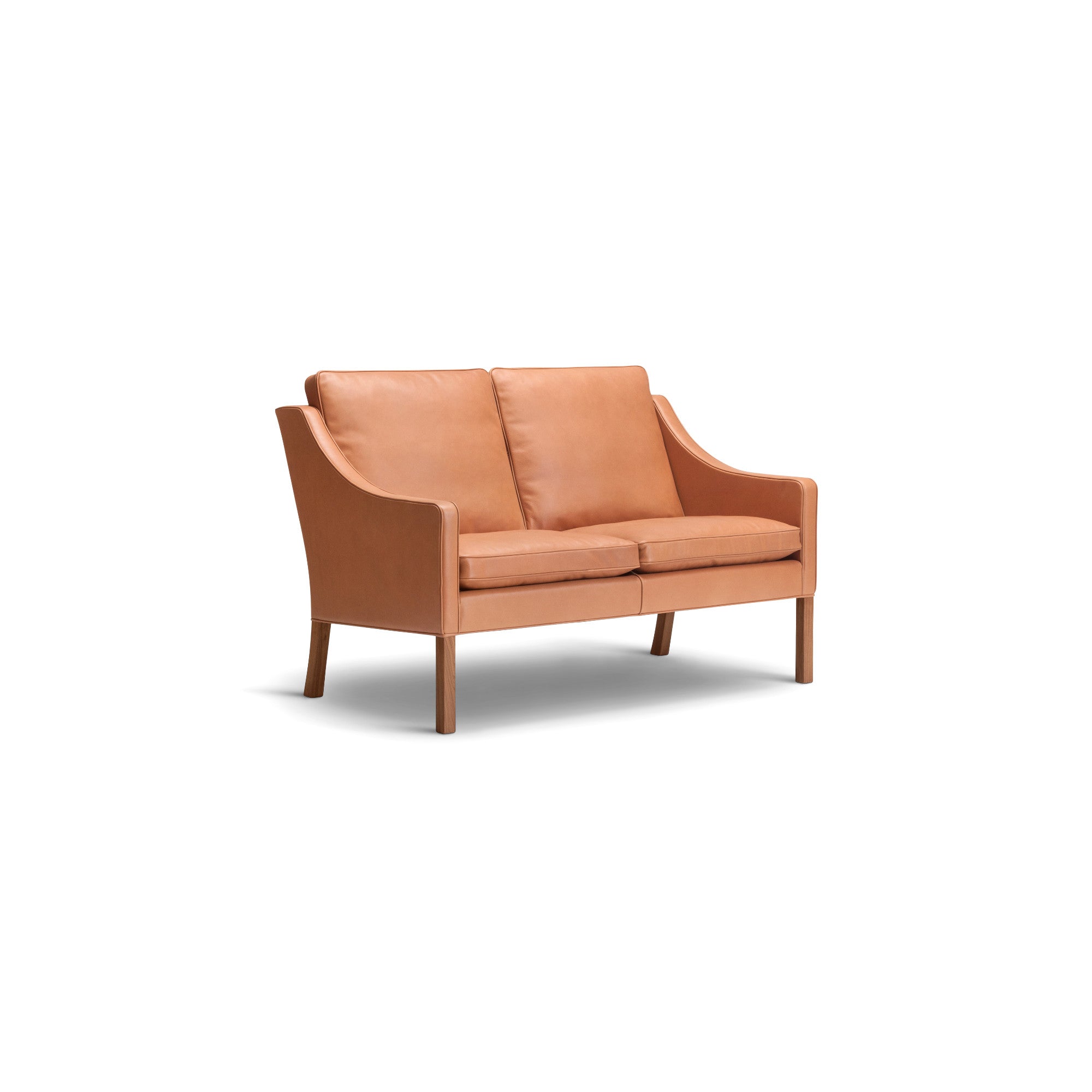 Mogensen 2208 Sofa - Walnut/Leather 3 (Max 95)-1