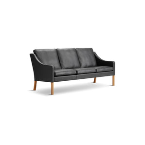 Mogensen 2209 Sofa - Walnut/Leather 3 (Max 98)